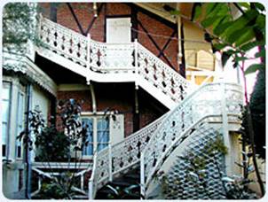 La Villa Toledo - Son escalier