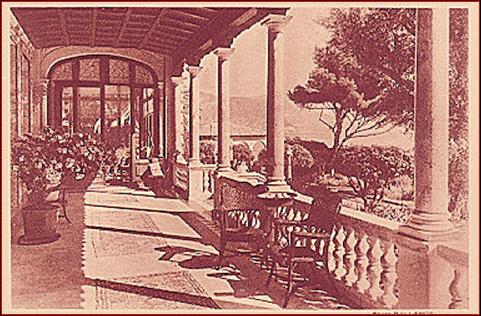 La terrasse de la villa Eiffel
